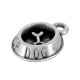 Ciondolo in Zama Ciottola per Cane con Osso 12mm