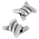 Glissière en Zamak avec nœud Métallique 16 x 13 mm Ø 3.8 mm