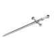 Colgante de Metal Zamak Espada 22x79mm