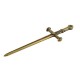 Zamak Pendant Sword 22x79mm