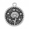 999° Silver Antique Plated/ 5µm