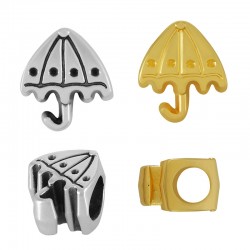 Curseur Parapluie en Zamak 10 x 11 mm Ø 5 mm