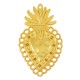 Ciondolo in Zama Cuore Sacro 24x40mm
