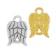 Zamak Connector Angel Wings 9x12mm