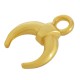 Colgante de Metal Zamak Cuerno 7mm