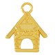Zamak Charm Dog House “TOP DOG” with Bone 16mm