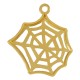Pendentifs en Zamak Toile D'Araignée 23 mm