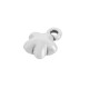 Zamak Charm Flower 8mm