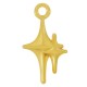 Charm Étoile en Zamak 9 x 17 mm