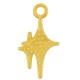 Charm Étoile en Zamak 9 x 17 mm