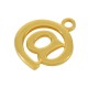Zamak Pendant Symbol “@” 24mm