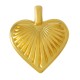 Ciondolo in Zamak a Forma di Cuore 19X18 mm