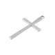 Pendentif Croix en Zamak 25 x 40 mm