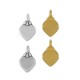 Zamak Charm Geometric Rhombus 8mm