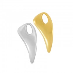 Pendentif en Zamak en Forme de dent 13 x 30 mm