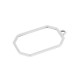 Colgante de Metal Zamak Octágono 22x34mm