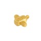 Colgante de Metal Zamak Geométrico Cruz 15x10mm