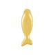 Ciondolo in Zama a Forma di Pesce 5X16 mm Ø1.5 mm