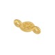Zamak Connector Round with Flower 6mm
