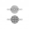 999° Silver Antique Plated/ 5µm
