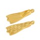 Pendentif Zamak Nageoire 15 x 35 mm