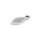 Colgante de Metal Zamak Gota con Estrella Polar 10x6mm