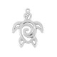 Zamak Pendant Turtle 31x35mm