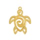 Pendentif en Zamak Tortue 31 x 35 mm
