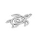 Pendentif en Zamak Tortue 31 x 35 mm