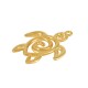Pendentif en Zamak Tortue 31 x 35 mm