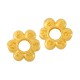 Perle en Zamak Fleur Marguerite « March » 13 mm Ø1.5 mm
