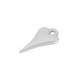 Ciondolo Cuore in Zama 10X15 mm