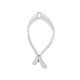 Zamak Pendant Fish 19x40mm