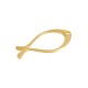 Zamak Pendant Fish 19x40mm