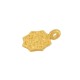 Zamak Charm Flower 9mm