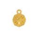 Zamak Charm Octagon North Star 10mm