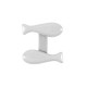 Zamak Clasp Fish 13mm