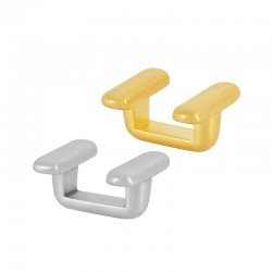 Fermoir en Zamak en Forme de Barre 12 x 11 mm