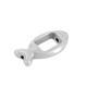 Perle en Zamak Poisson 20 x 10 mm Ø 1.6 mm
