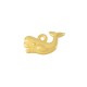 Breloque en Zamak Baleine 17 x 12 mm