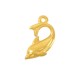 Breloque Dauphin en Zamak 11 x 16 mm