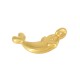 Colgante de Metal Zamak Foca 14x9mm