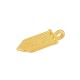 Colgante de Metal Zamak Geométrico con Ancla 8x16mm