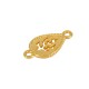 Connettore in Zamak a Goccia con Corallo 11X15 mm