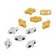 Zamak Spacer Double Cross 7x10mm Ø2.2mm