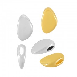 Charm Zamak Ovale Irrégulier 12 x 19 mm Ø 5.6 x 2.6 mm
