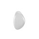 Charm Zamak Ovale Irrégulier 12 x 19 mm Ø 5.6 x 2.6 mm