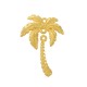 Zamak Pendant Palm Tree 25x20mm