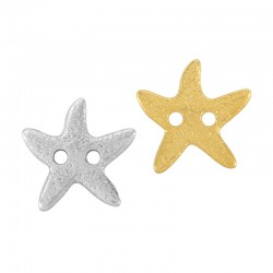 Conector de Metal Zamak Estrella de Mar 15mm