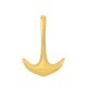 Ciondolo in Zama a Forma di Ancora 33X50 mm